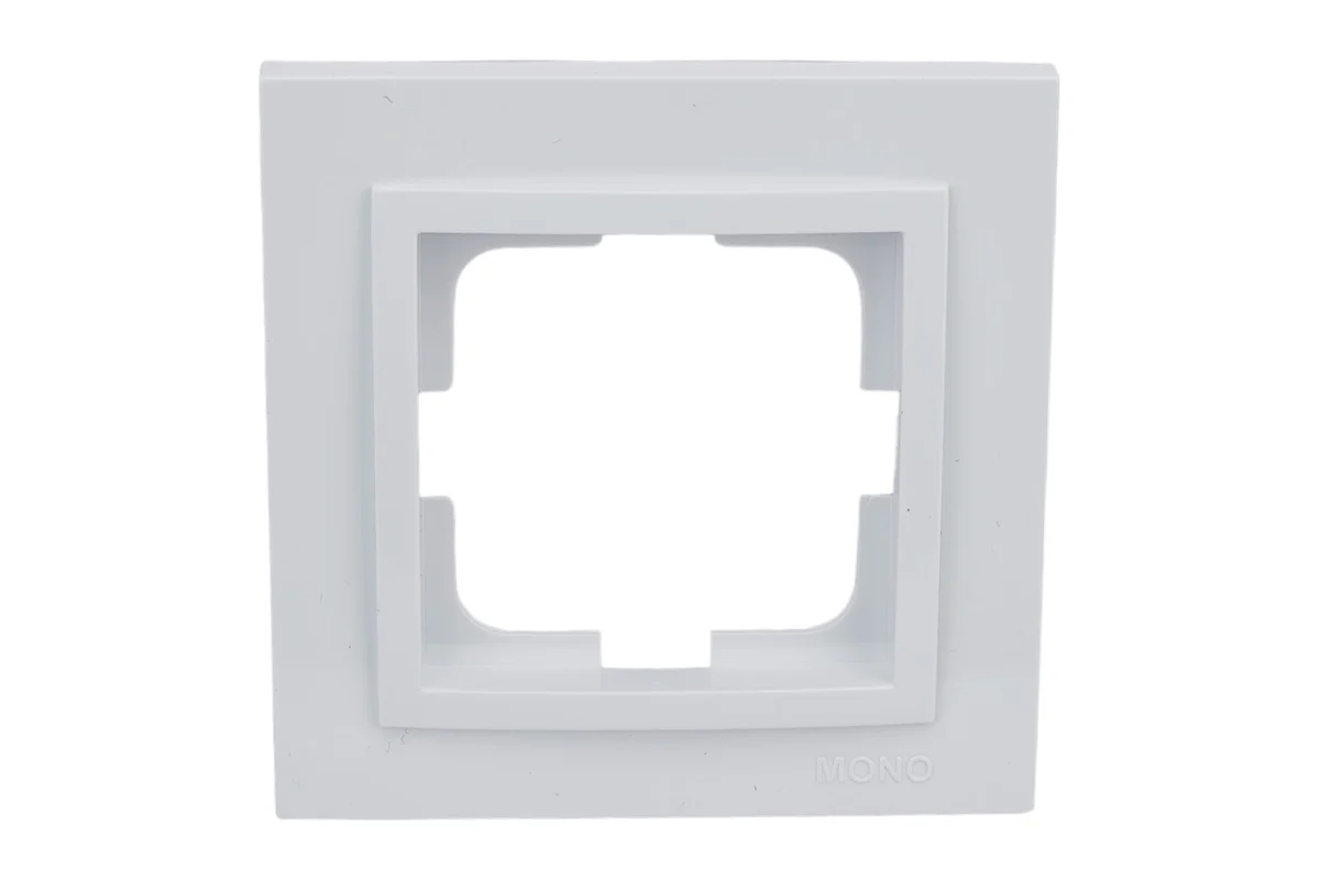 Рамка на 1 пост Mono Electric Despina бел. 102-190000-160