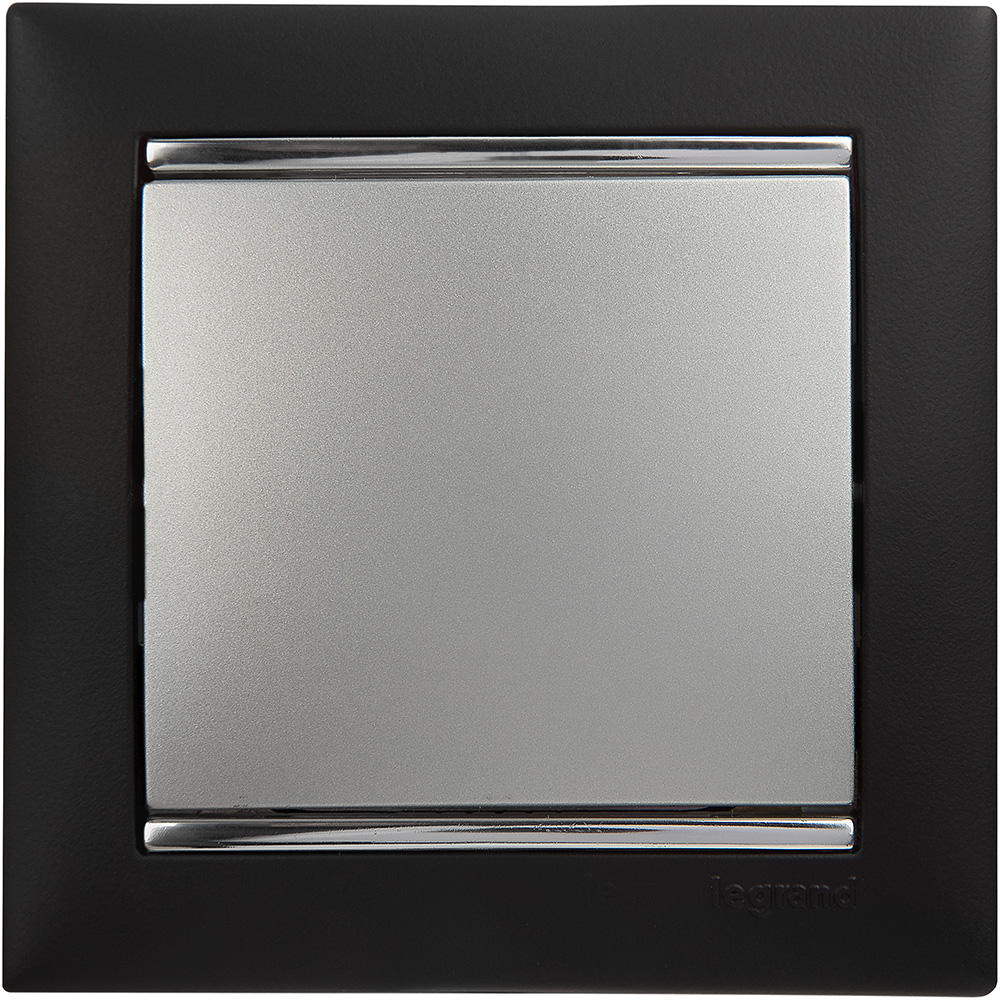 Механизм выключателя 1-кл. СП Valena 10А IP31 250В алюм. Leg 770101